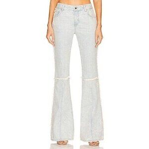 Retrofête Cillian Flare Jeans in Blue Dawn Size 24